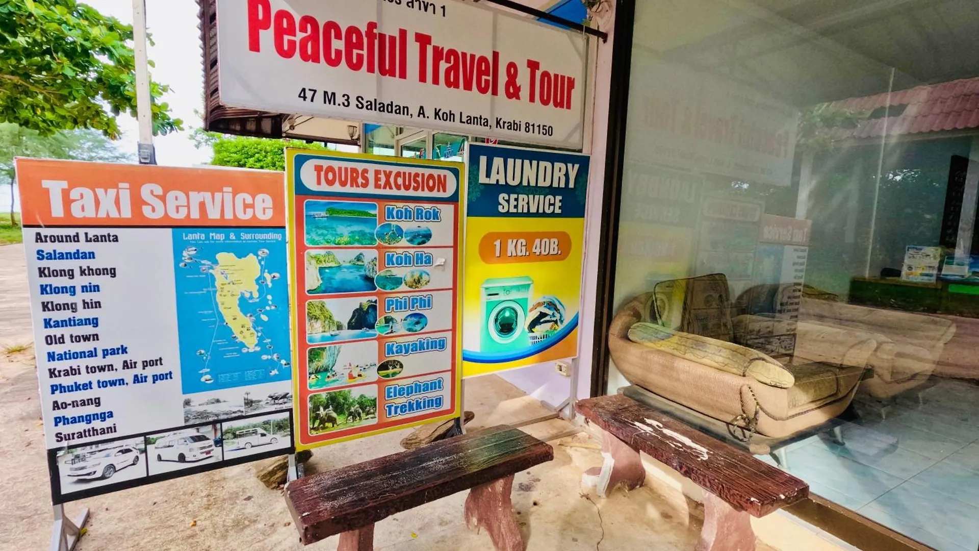 Lanta Palm Beach Resort , Beach Bungalow - קו לנטה